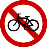 rambu sepeda dilarang masuk