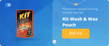 kit wash & wax pouch
